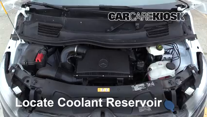 2019 Mercedes-Benz Metris 2.0L 4 Cyl. Turbo Mini Cargo Van Coolant (Antifreeze) Add Coolant